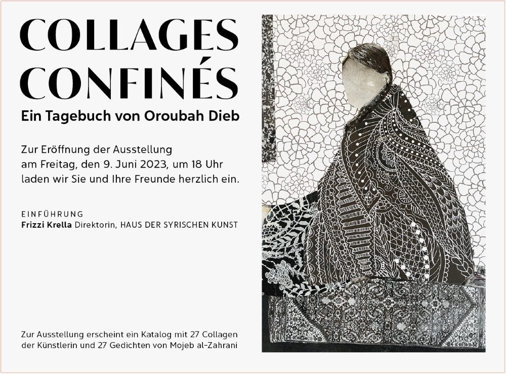 COLLAGES CONFINÉS Ein Tagebuch von Oroubah Dieb